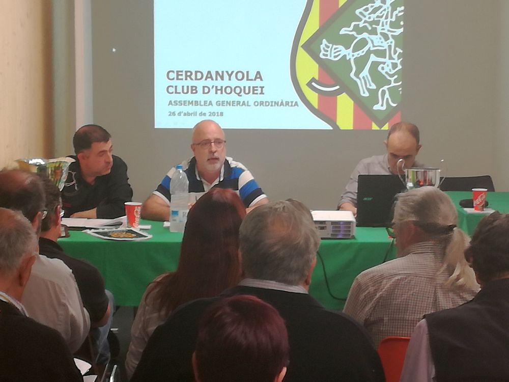 El  Cerdanyola CH repassa la seva activitat davant els seus socis 